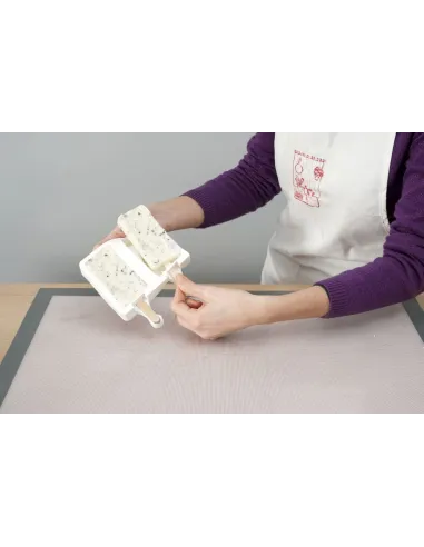 Set 100 palitos de madera para helados Silikomart