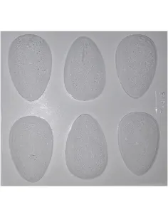 Molde Huevo de Pascua liso 6 cm