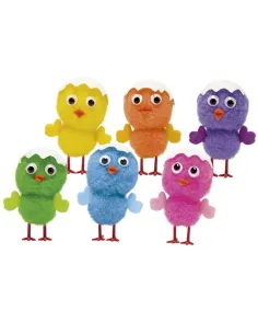 Pollito con cáscara 5 cm Pascua (unidad)