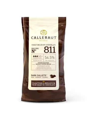Chocolate cobertura 54,5% 1 kg Callebaut