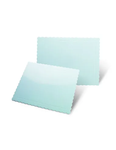 Base rectangular rígida azul bebé 40 x 30 cm