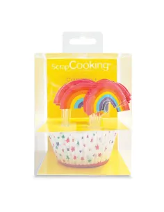 Cápsulas de papel combo Arcoíris