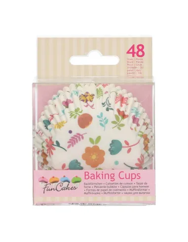 Cápsulas de papel Flores Funcakes