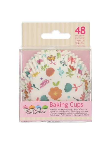 Cápsulas de papel Flores Funcakes