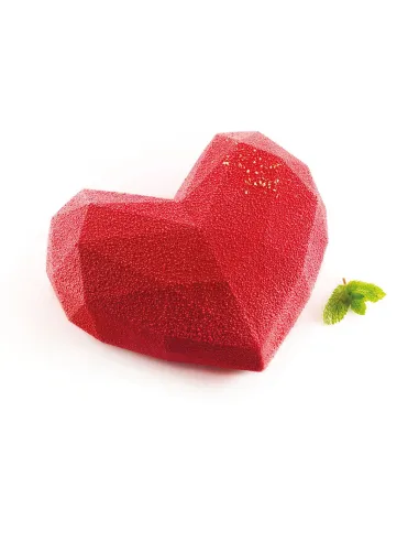 Molde silicona Amore Origami Corazón Silikomart