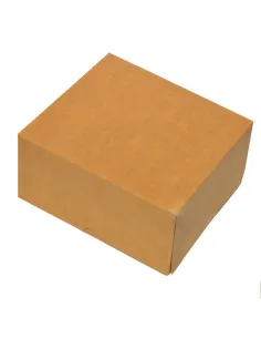Caja cuadrada - kraft (30 x 30 x 10 cm) SIN IMPRESIÓN