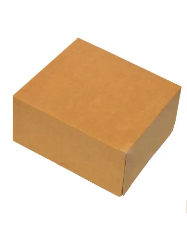 Caja kraft para tarta 32 x 32 x 10 cm