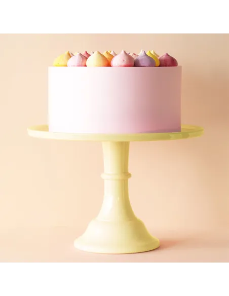 Stand para tartas Amarillo 30 cm