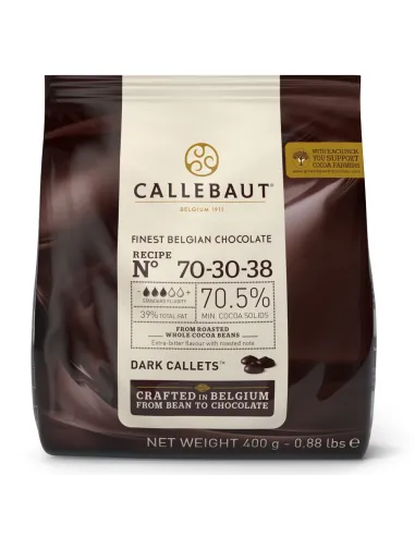 Chocolate negro 70,5% 2,5 kg Callebaut