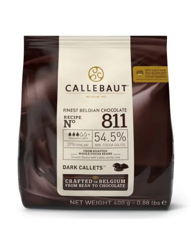 Chocolate cobertura 54,5% 2,5 kg Callebaut