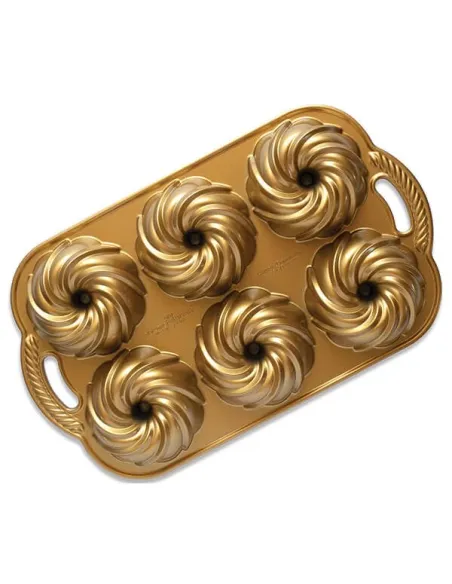 Molde Swirl Bundtlette Pan Nordic Ware