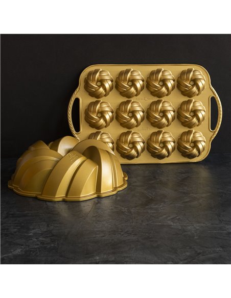 Molde Braided Bundt Pan 75º Aniversario Nordic Ware