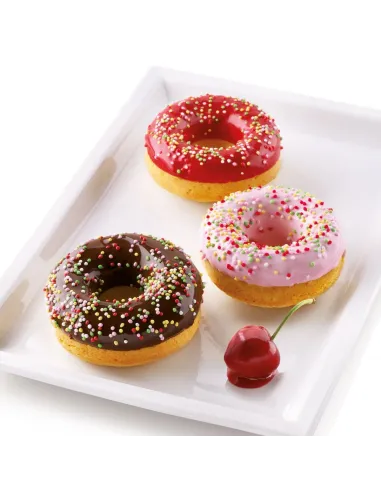 Molde de silicona Donuts Silikomart