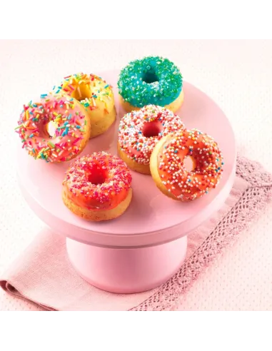 Molde de silicona Donut, Pastelería de silicona para hornear
