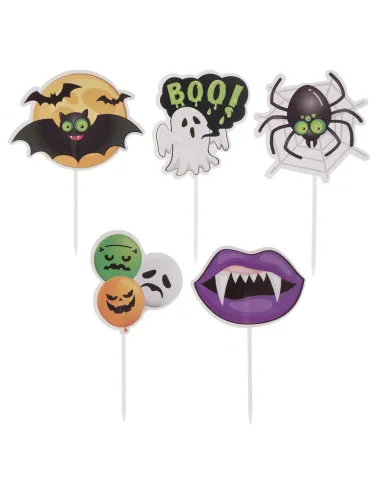 Set 5 toppers Halloween