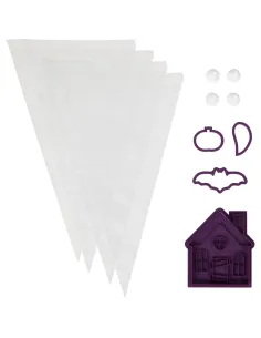 Kit cortadores, mangas y boquillas Halloween Wilton 2