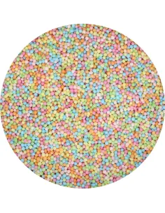 Nonpareils colores pastel 80 g Funcakes 2