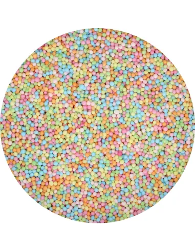 Nonpareils colores pastel 80 g Funcakes