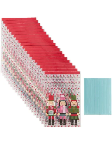 Set 20 mini bolsas Cascanueces Navidad Wilton