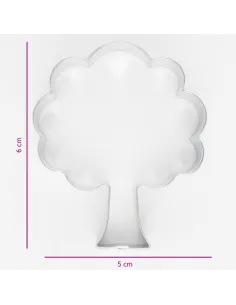 Cortador de galletas árbol 6 cm 2