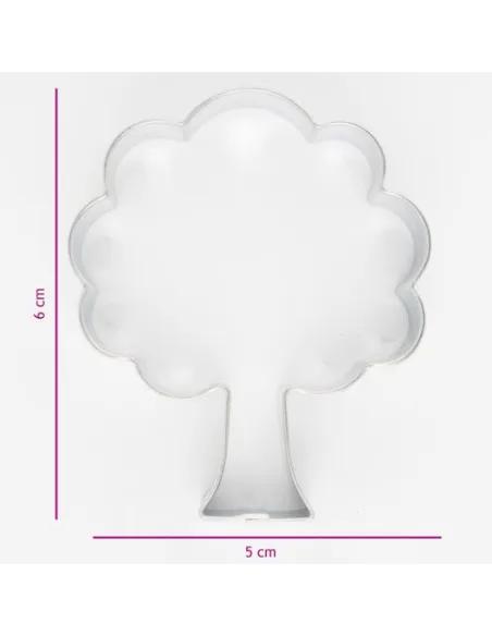 Cortador de galletas árbol 6 cm