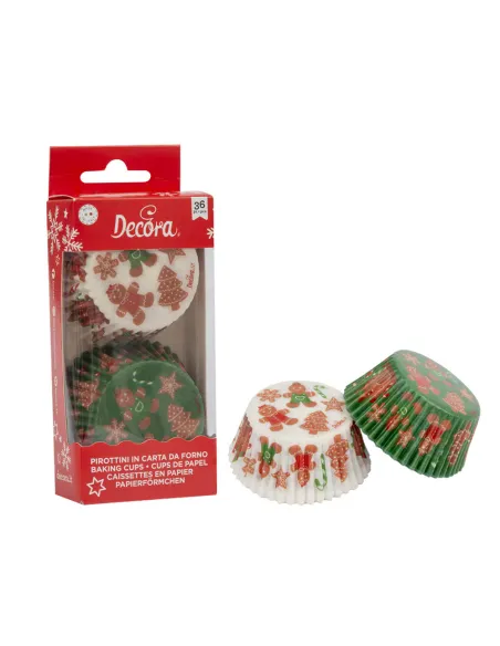 Cápsulas Muñecos de jengibre Navidad Decora
