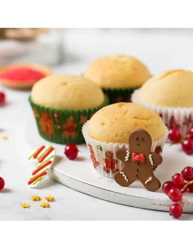 Cápsulas Muñecos de jengibre Navidad Decora