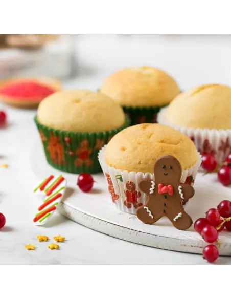 Cápsulas Muñecos de jengibre Navidad Decora