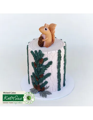 Molde silicona Hojas de invierno Katy Sue