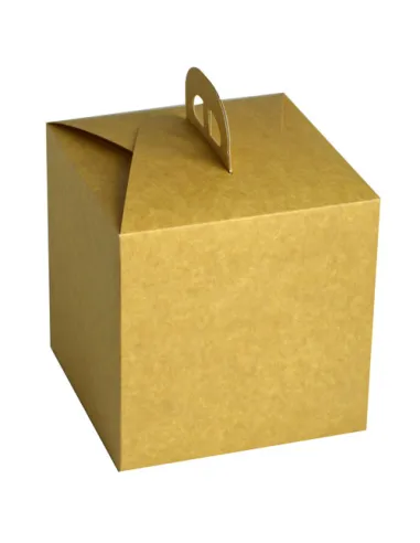 Caja para Panettone Kraft 21,5 cm