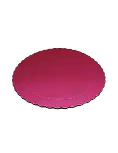 Base redonda rígida dorada 35 cm