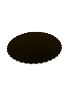 Base redonda rígida Negro 20 cm