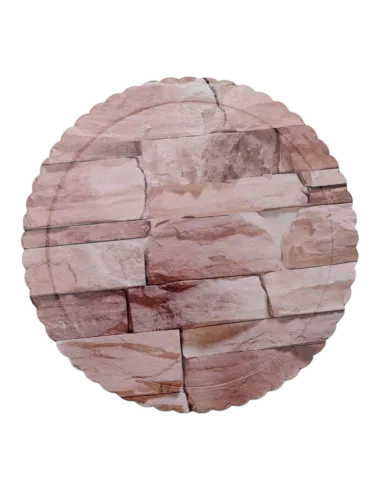 Base redonda rígida Piedra 30 cm