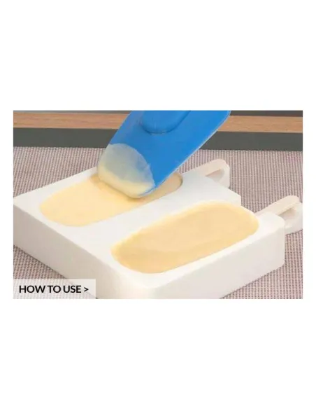 Moldes silicona 4 helados classic Silikomart