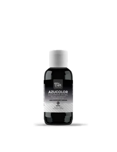 Colorante en gel liposoluble Negro Azucolor 50 g Azucren