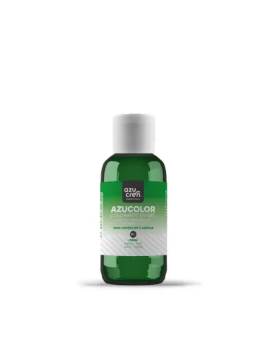 Colorante en gel liposoluble Verde Azucolor 50 g Azucren