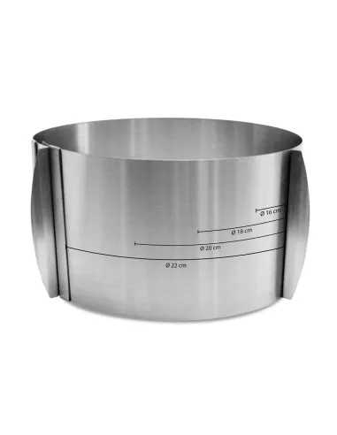 Marco redondo alto ajustable 15-23 cm Scrapcooking