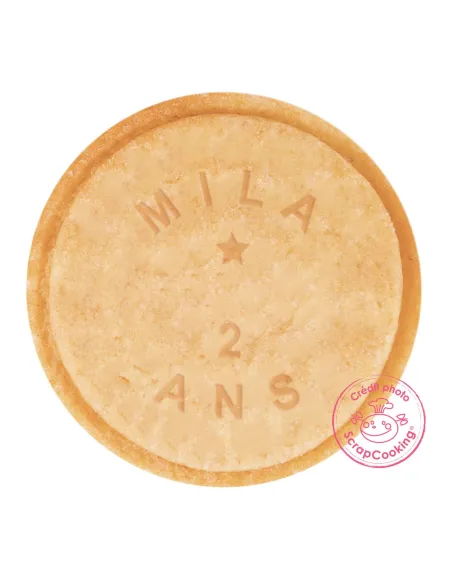 Sello marcador personalizable Scrapcooking