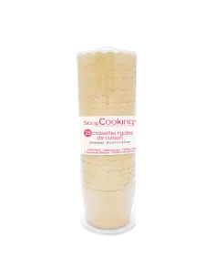 Set 25 cápsulas rígidas kraft Scrapcooking