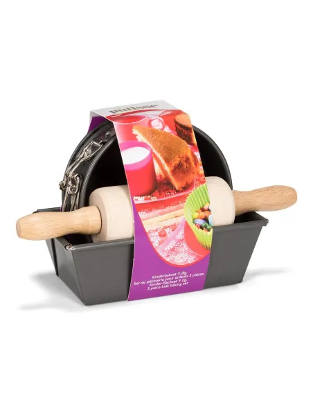 Kit de repostería para niños rodillo y moldes Patisse