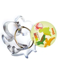 Cortadores dinosaurio y huevo Scrapcooking.-Cocina y Repostería