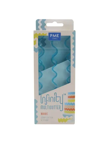 Multicortadores de tiras con forma de onda PME.-Cocina y Repostería