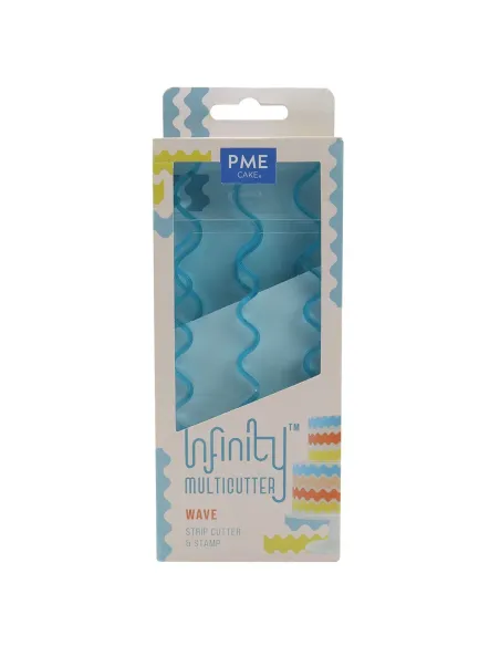 Multicortadores de tiras con forma de onda PME.-Cocina y Repostería