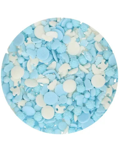 Sprinkles mix Bebé azul 50 g - Funcakes