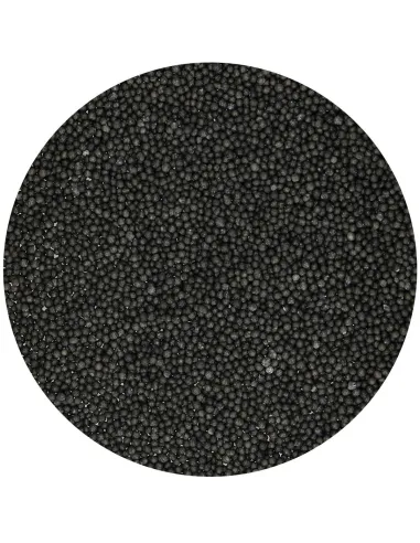 Nonpareils azúcar bolitas negro Halloween.-Cocina y Repostería