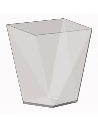 Set 25 vasos Diamante transparentes 100 ml