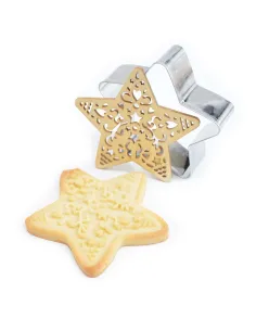 Cortador marcador de galletas estrella de Navidad.-Cocina y Repostería