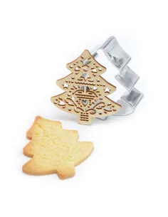 Cortador marcador de galletas árbol de Navidad.-Cocina y Repostería