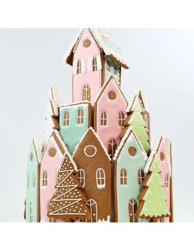 Set 5 cortadores casa de Jengibre 3D PME