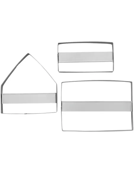 Set 3 cortadores casa de jengibre Wilton